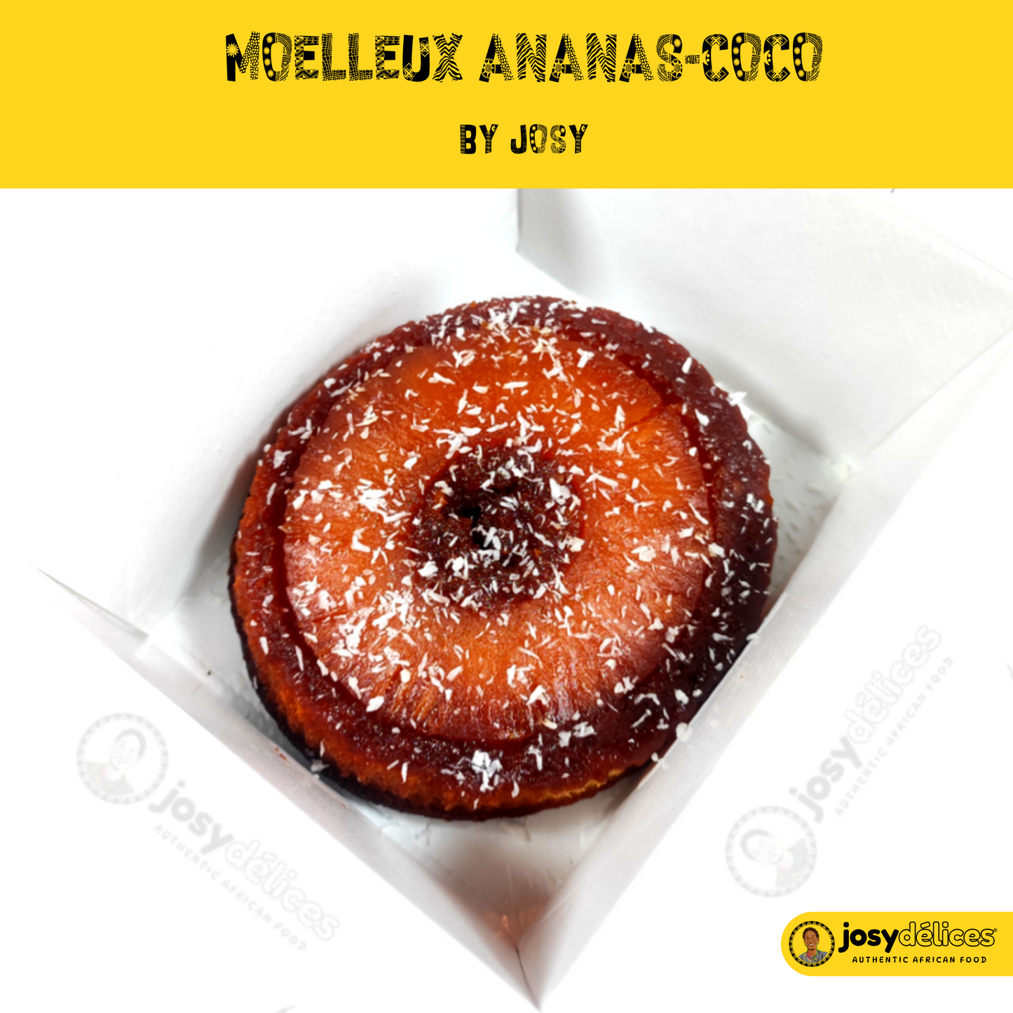 Gâteau Ananas - Coco by Josy