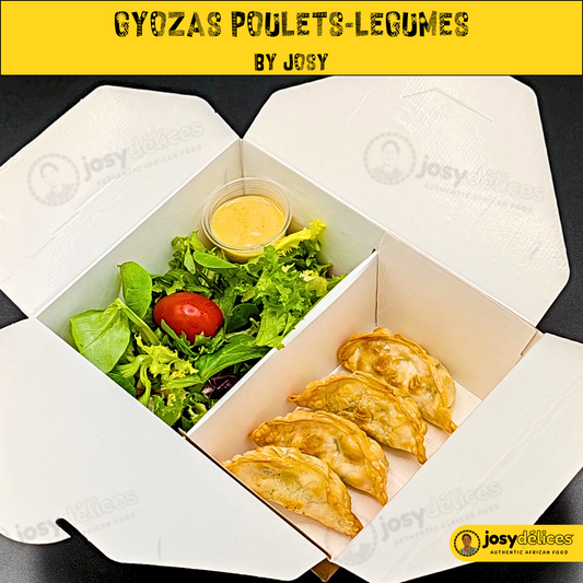 Gyozas poulet-Légumes et Sa P'tite Salade