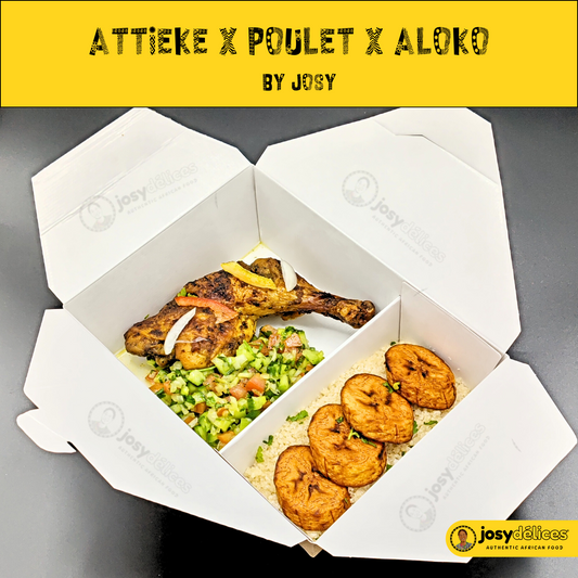 Attièkè- Poulet braisé
