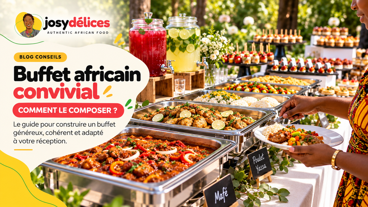 Comment composer un buffet africain convivial pour votre réception ?