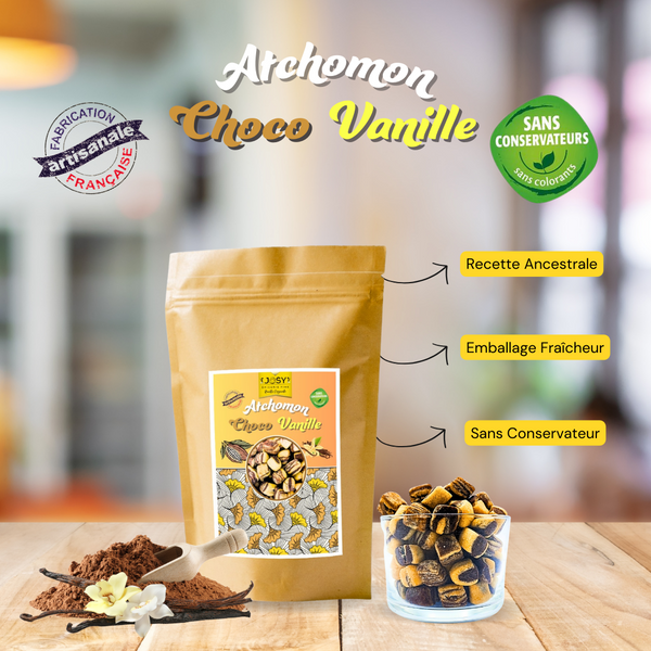 Biscuits apéritifs "ATCHONMON" Choco-Vanille