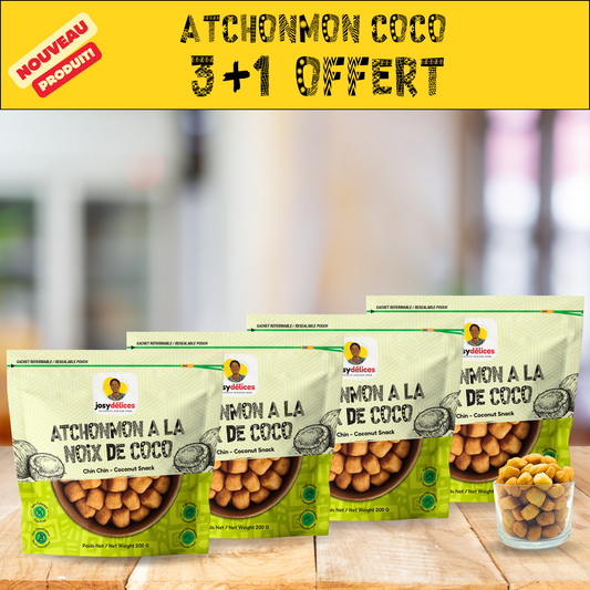 ATCHONMON COCO : 3 + 1 OFFERT