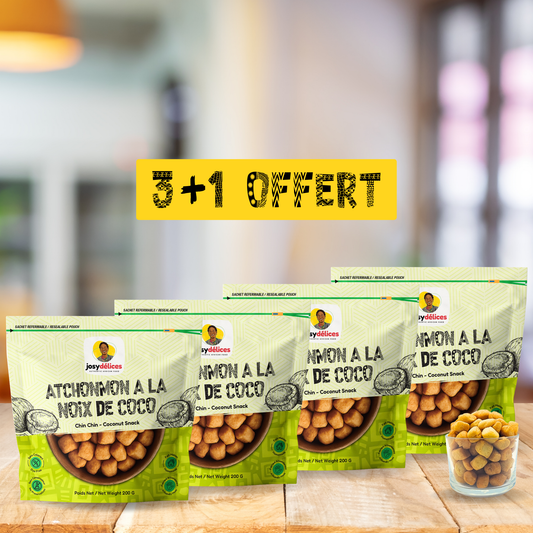 ATCHONMON COCO : 3 + 1 OFFERT