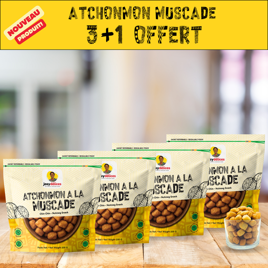 ATCHONMON MUSCADE : 3 + 1 OFFERT