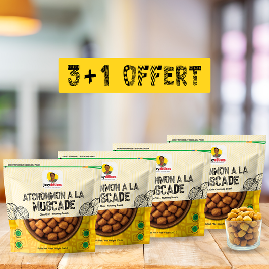 ATCHONMON MUSCADE : 3 + 1 OFFERT
