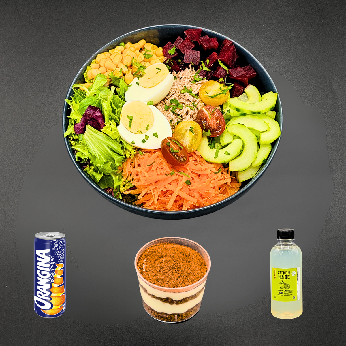 Formule Salade Gourmande Thon & Œuf by Josy