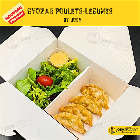 Gyozas poulet-Légumes et Sa P'tite Salade