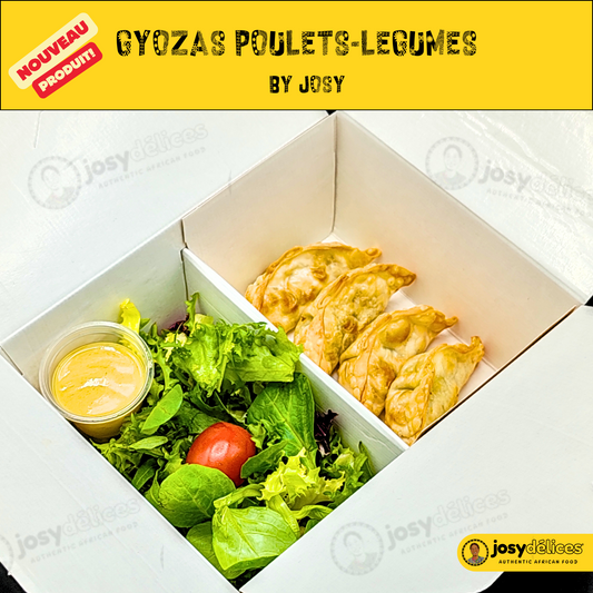 Gyozas poulet-Légumes et Sa P'tite Salade