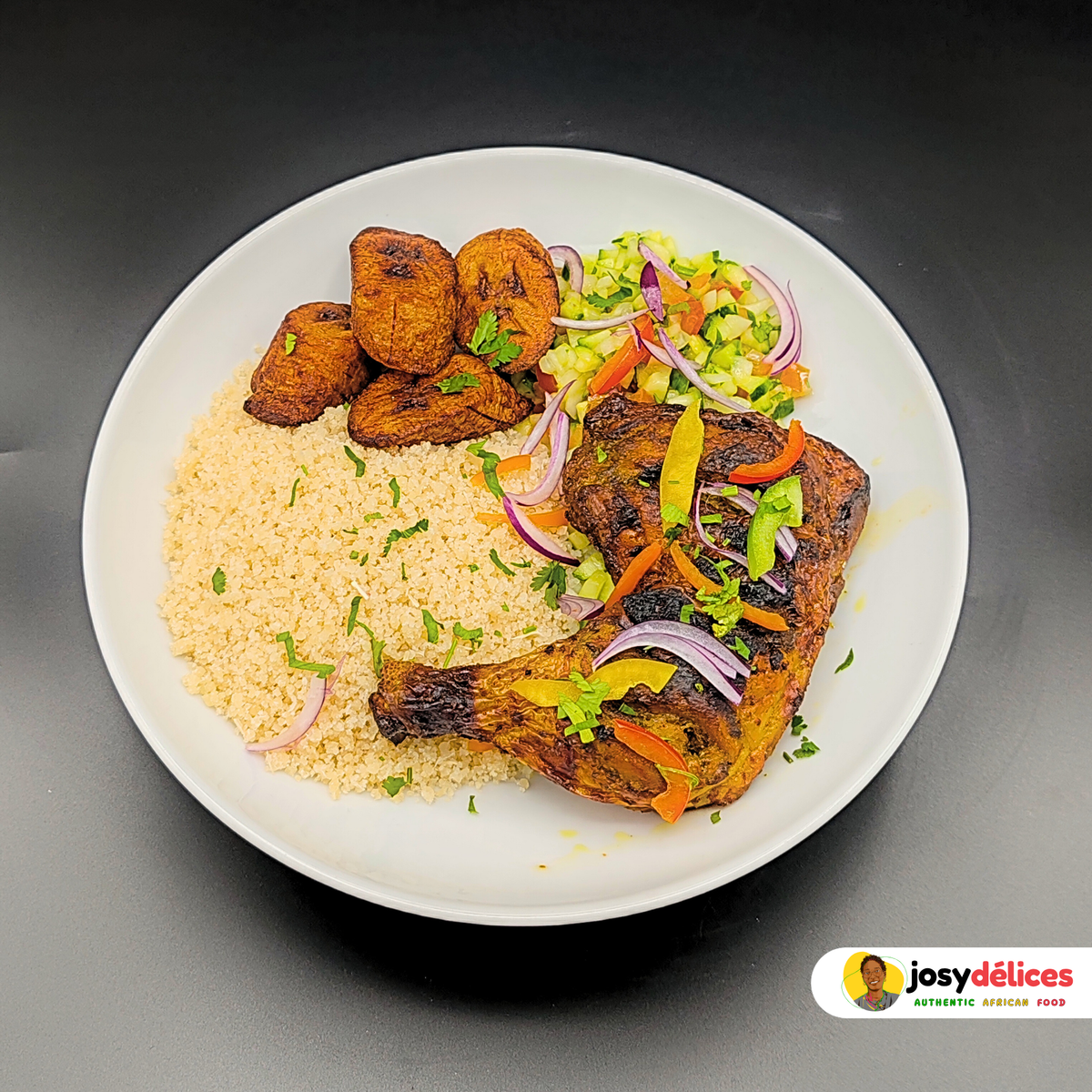 Attièkè- Poulet braisé