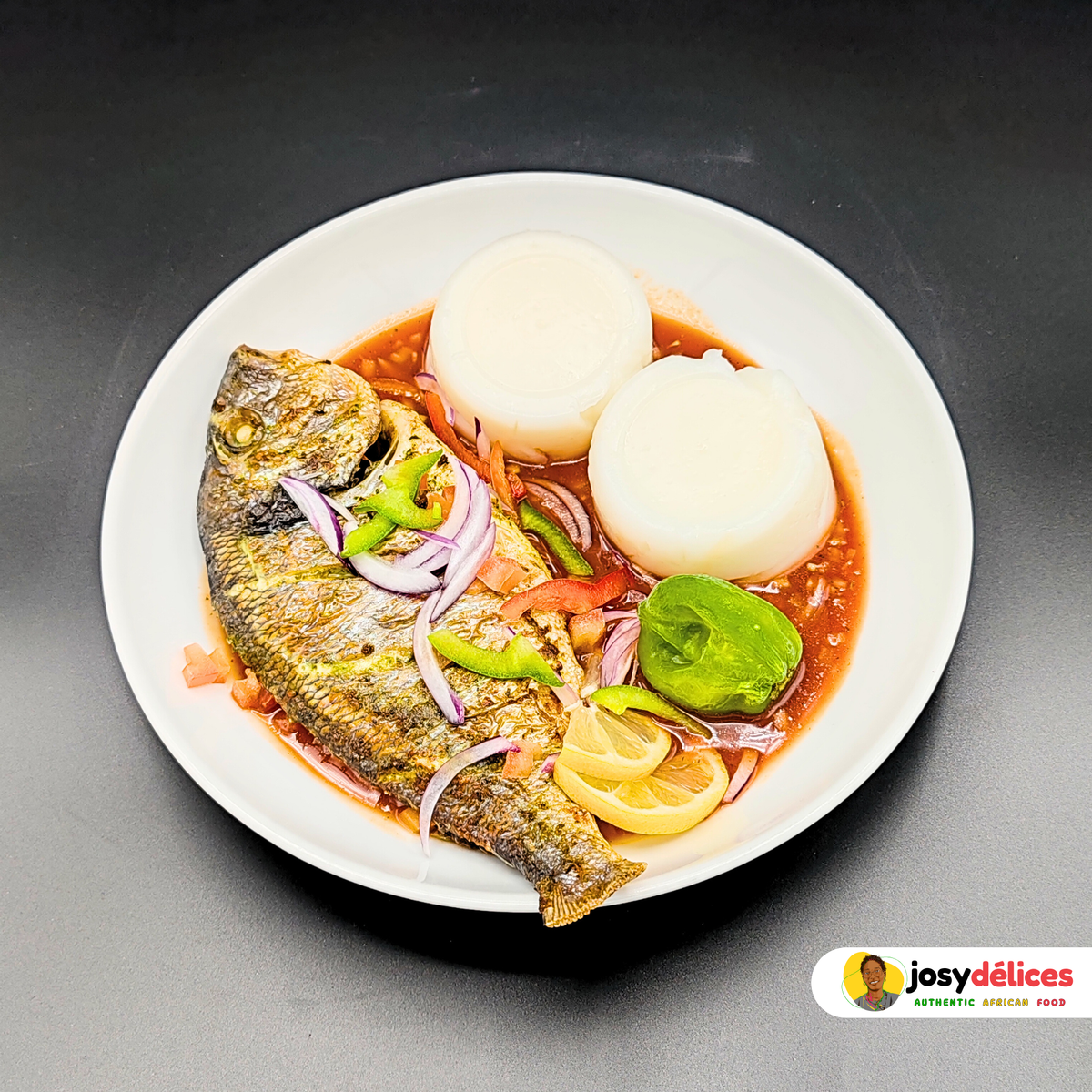 Sauce Moyo x Poisson Braisé by Josy