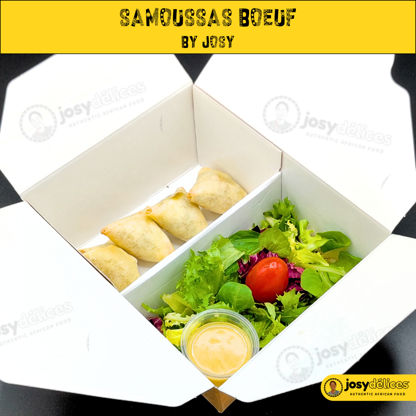 Samoussas et sa P'tite salade