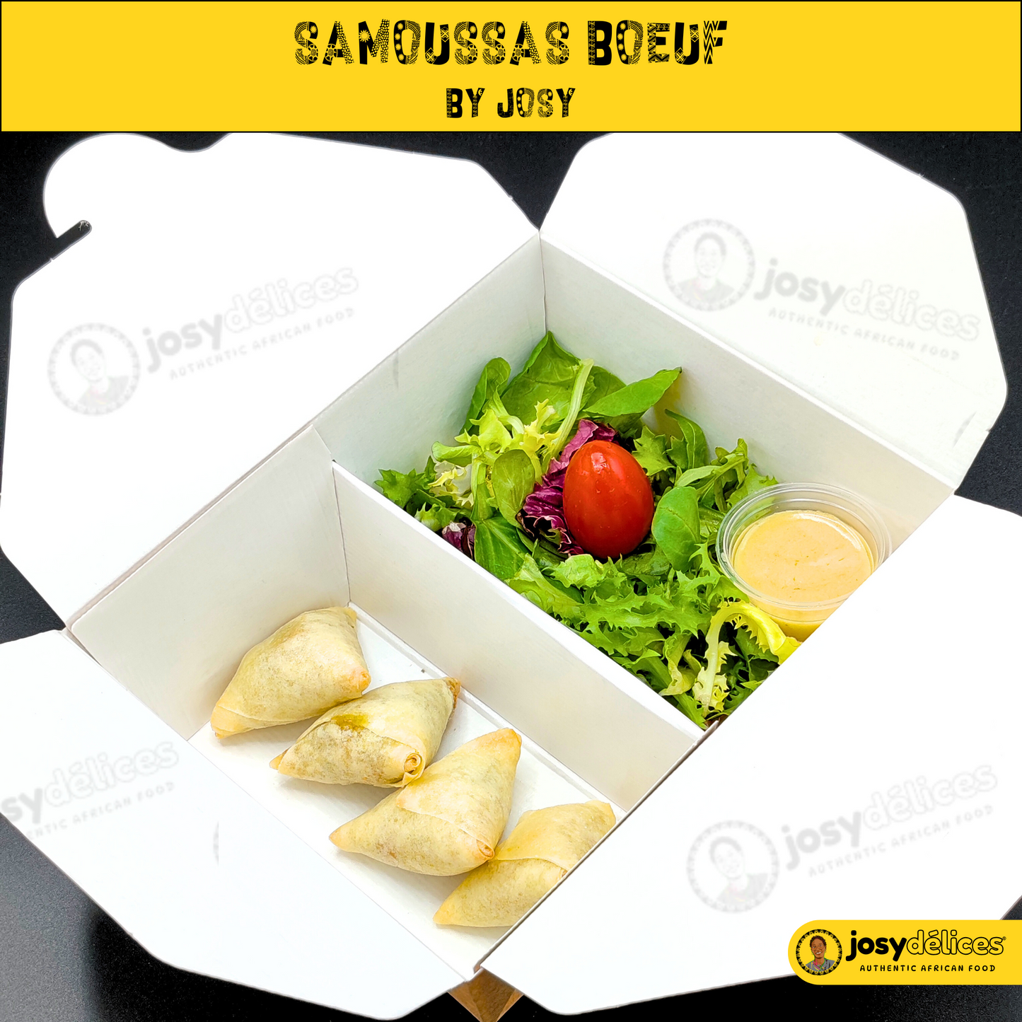 Samoussas et sa P'tite salade