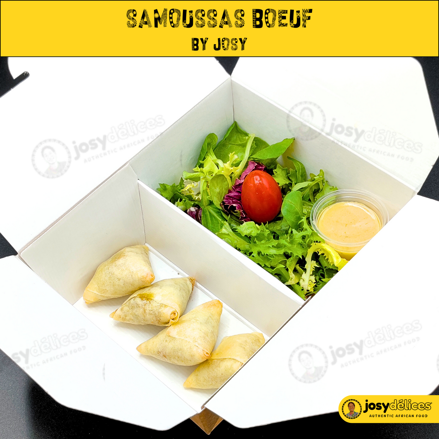 Samoussas et sa P'tite salade