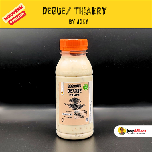 Dèguè / Thiakry by JOSY – Dessert africain au mil fait maison-250ML