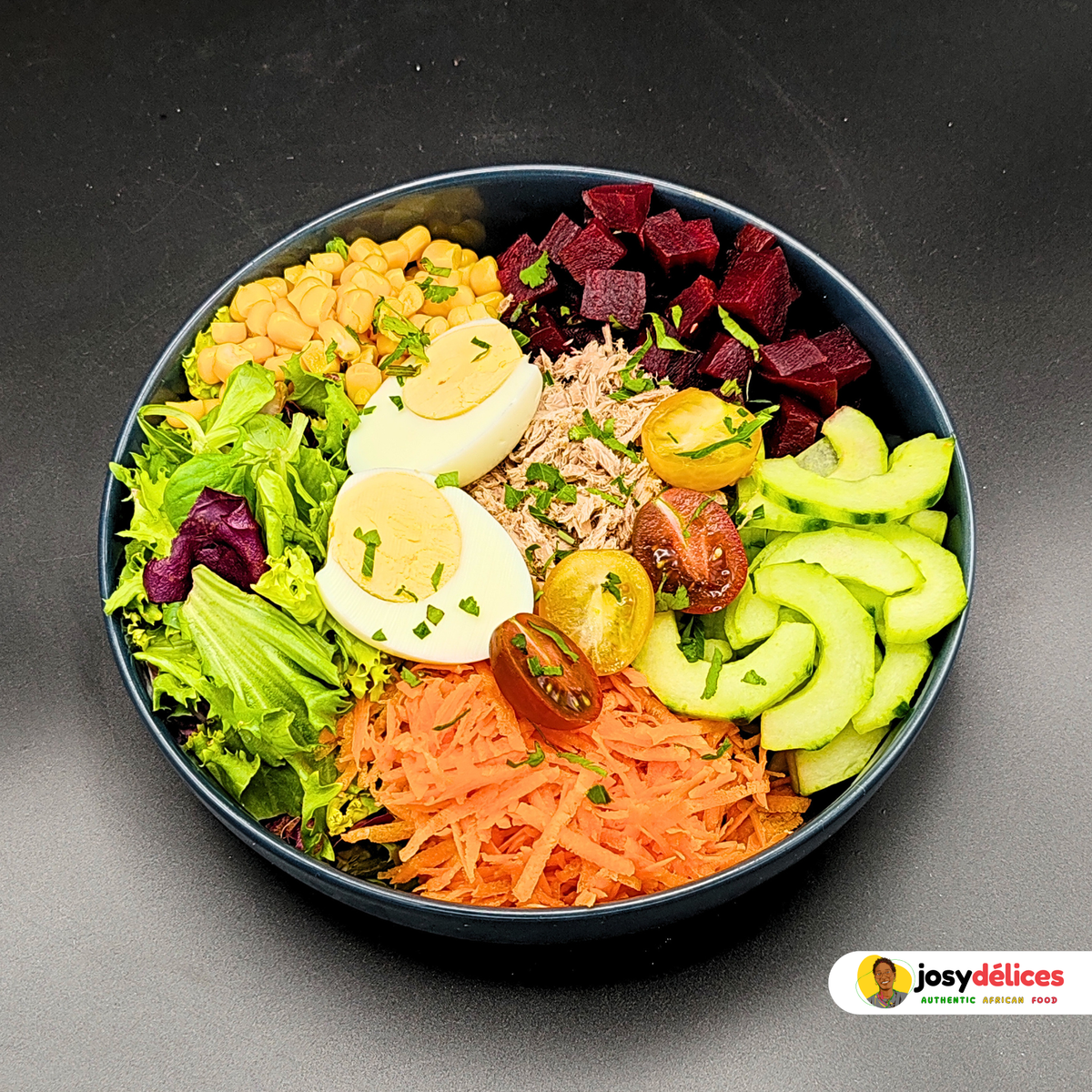 Formule Salade Gourmande Thon & Œuf by Josy
