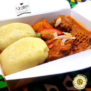 Fufu Igname- Sauce Arachide by Josy